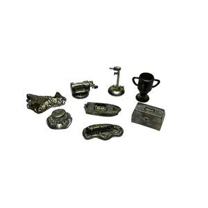 Monopoly BASS FISHING EDITION 1998 Replacement‎ Tokens Tackle Box Boat Reel